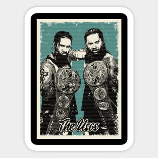 Vintage The Usos Sticker